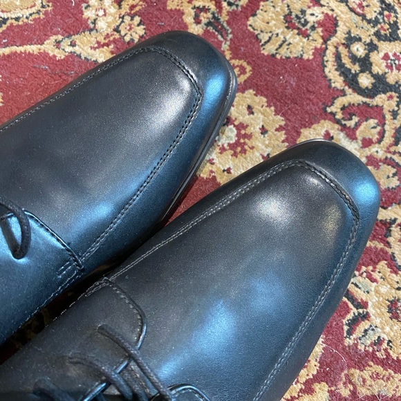 NWT Mens Guess Dress Shoe, Color Black Medium Width Size 11 - Picture 6 of 11